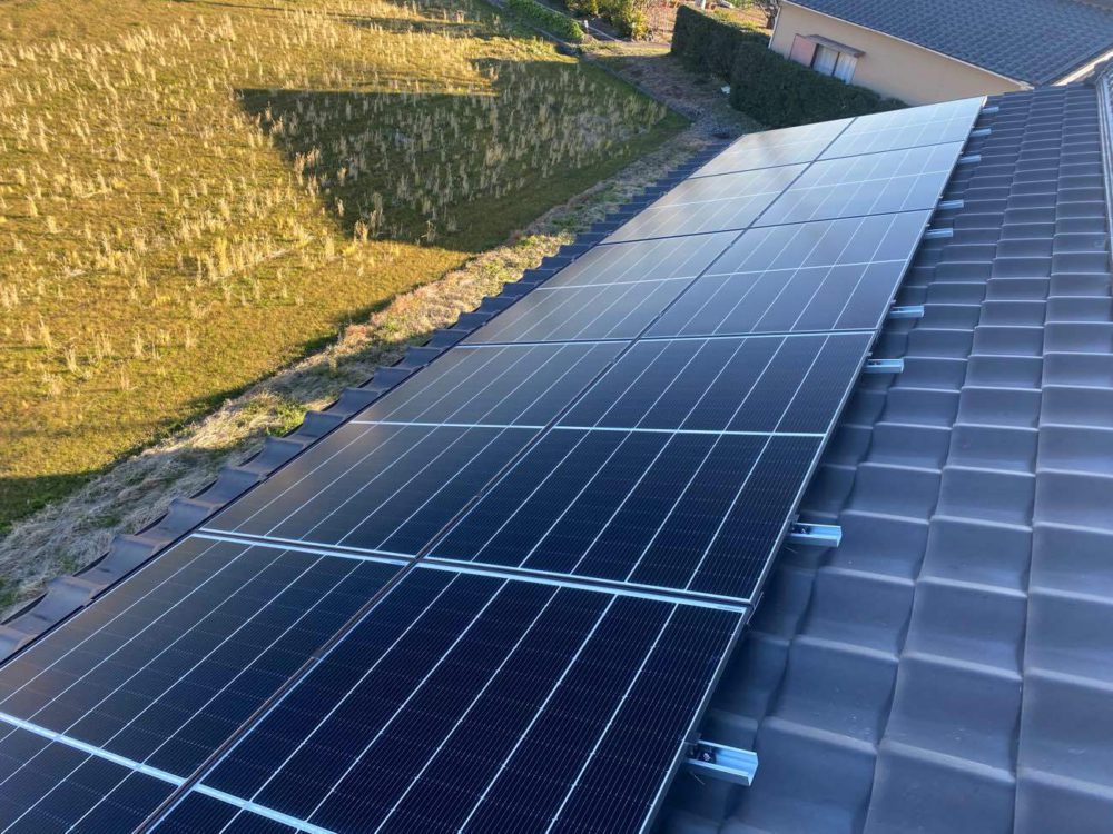 太陽光発電 ハンファQセルズ 8.875kw システム　設置工事 画像