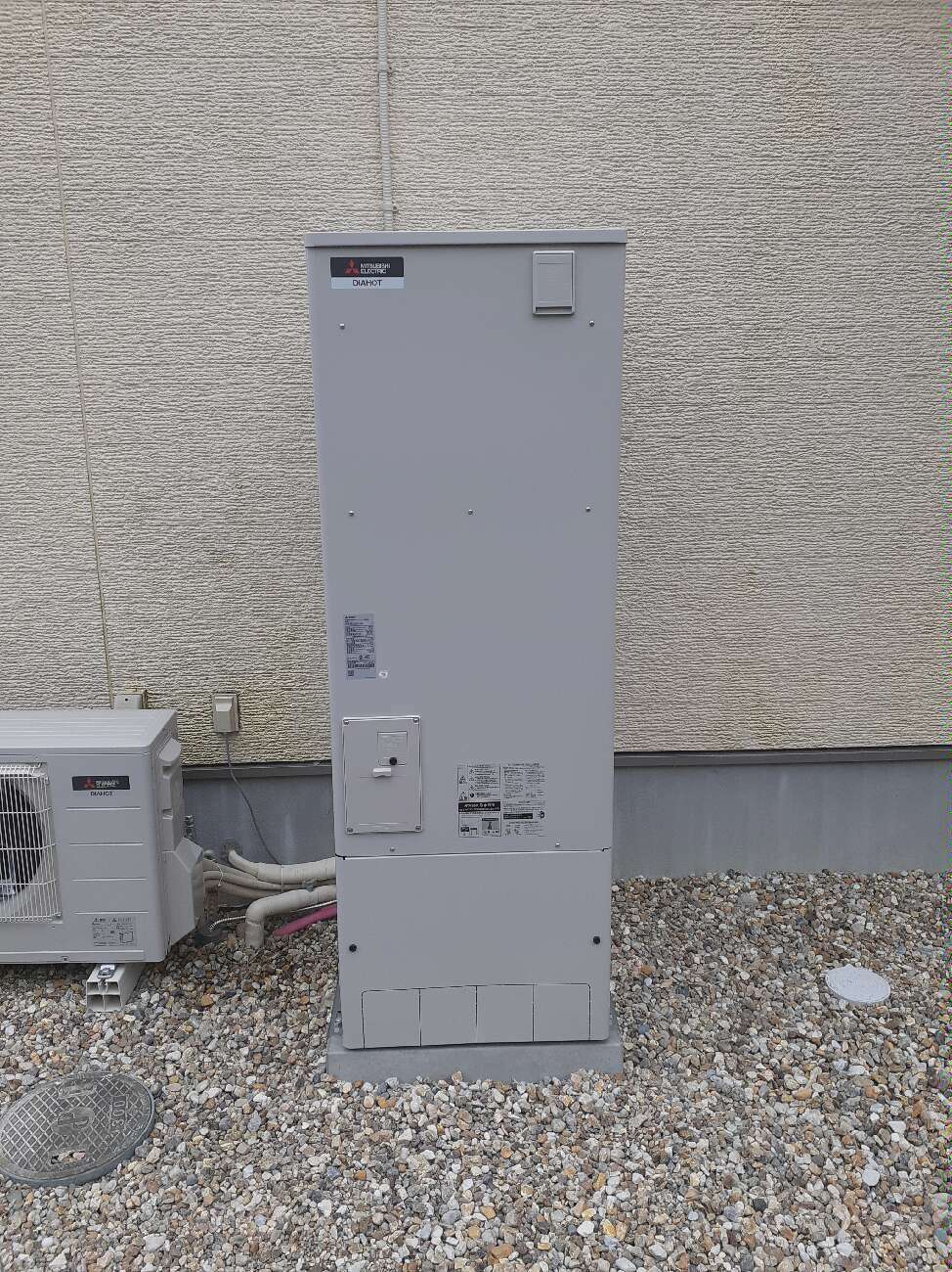 施工事例　更新しました！　-静岡県掛川市　T様邸 　エコキュート　設置工事 アイキャッチ画像