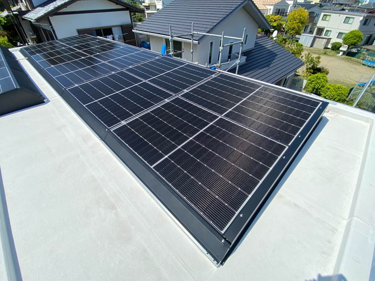 施工事例　更新しました！　-静岡県浜松市　O様邸 　太陽光＋蓄電池　（⚠️必見） アイキャッチ画像