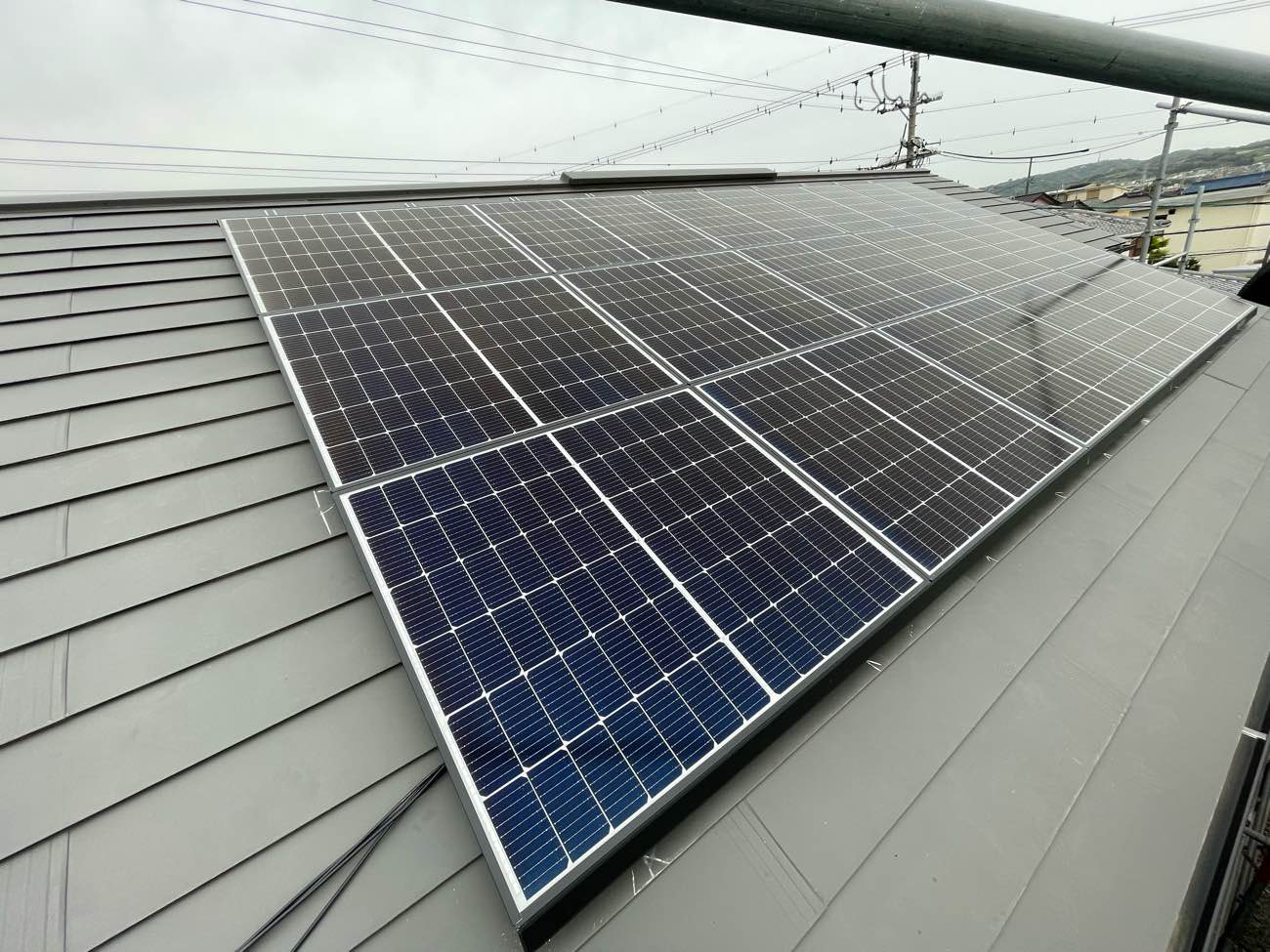 太陽光パネル設置工事をいたしました！ 画像