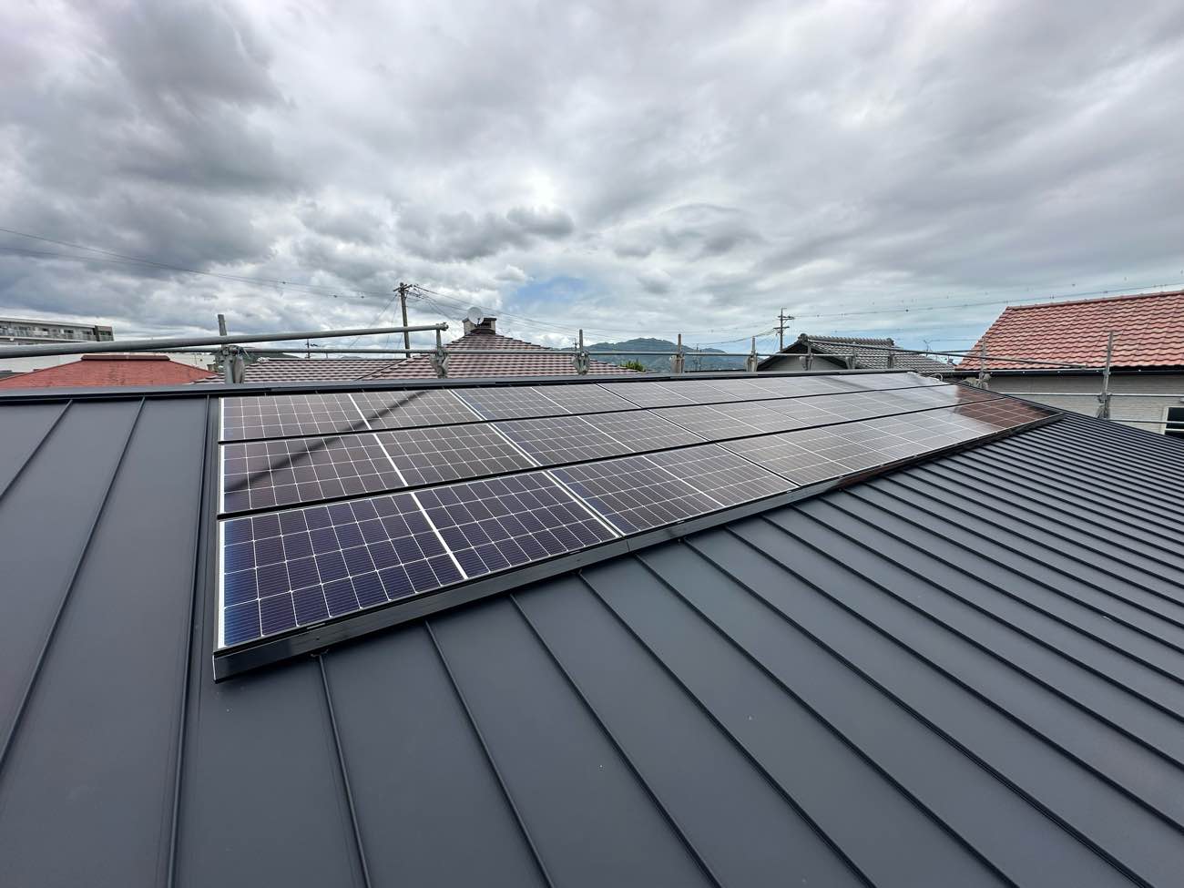 太陽光パネル設置工事をいたしました！ 画像