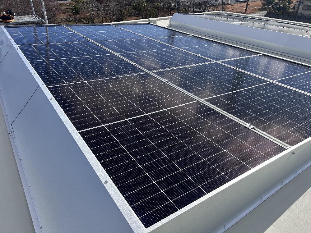 浜松市で太陽光設置工事をしました！ 画像