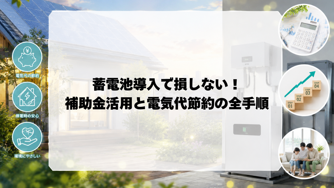 【天竜区】知らないと損する蓄電池の補助金活用法と電気代節約の全手順 画像