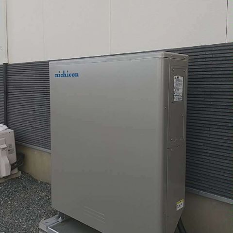 蓄電池 ニチコン 11.1kWh システム 設置工事 アイキャッチ画像