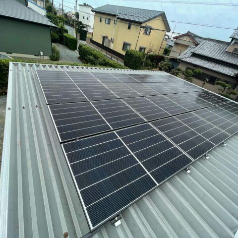 施工事例　更新しました！　- 浜松市南区　I様邸 　太陽光発電　設置工事 アイキャッチ画像