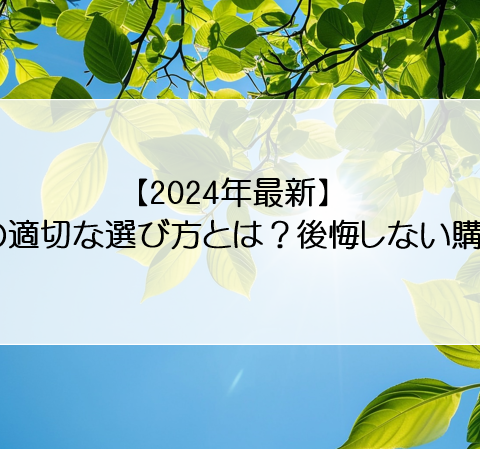 【2024年最新】蓄電池の適切な選び方とは？後悔しない購入の秘訣 アイキャッチ画像