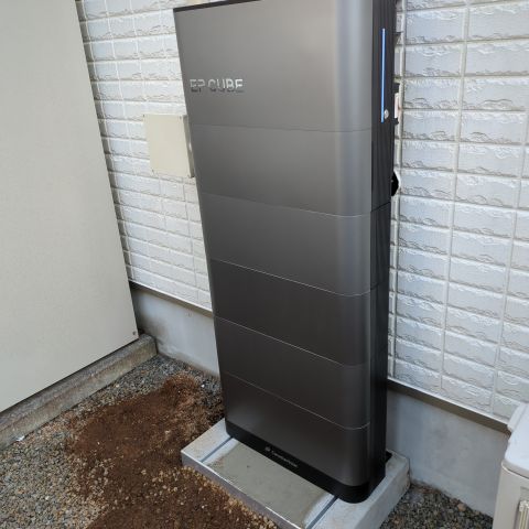EPCUBE13.3kwhを設置しました！ アイキャッチ画像