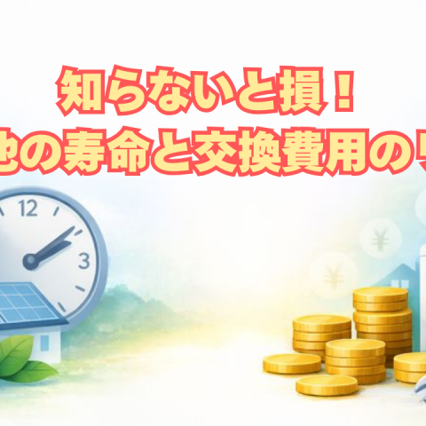 蓄電池の「寿命」と「交換費用」について分かりやすく解説！ アイキャッチ画像