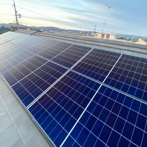 ハンファジャパン太陽光設置工事をしました！ アイキャッチ画像